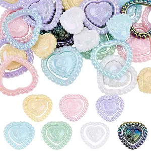 20Pcs Opaque Acrylic Beads
