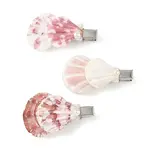 Natural Shell Alligator Hair Clips