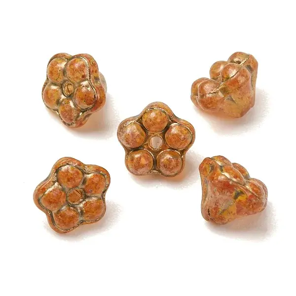 Handmade Lampwork Bead Caps