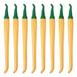 10Pcs Plastic Pepper Shape Gel Pen
