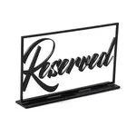 Acrylic Reserved Table Signs