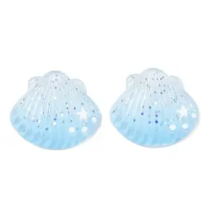 Opaque Resin & Paillette Cabochons