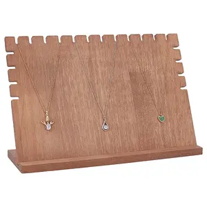 Wood Pendants Jewely Display Stands