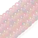 Baking Paint Glass Beads Strands