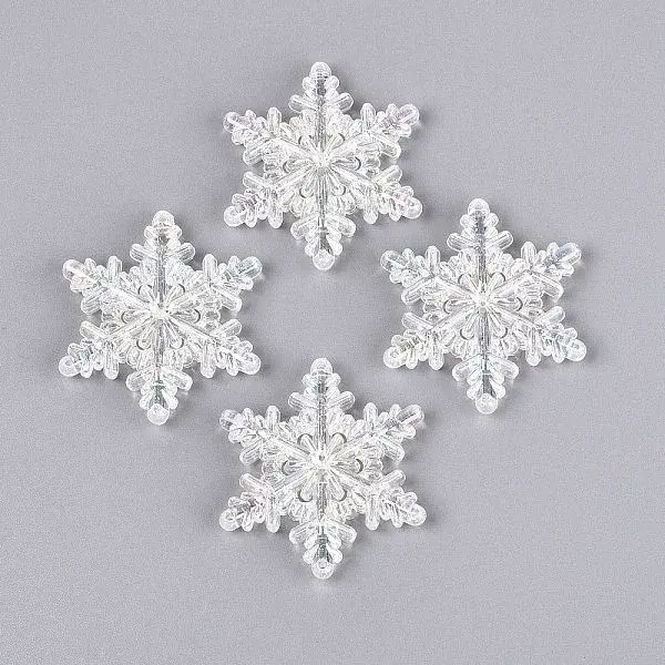 Transparent Plastic Chandelier Component Links