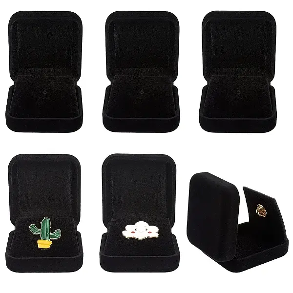 Velvet Jewelry Gift Storage Boxes