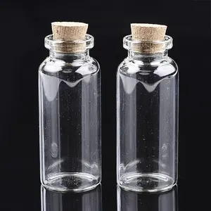 Glass Jar Glass Bottles Bead Containers