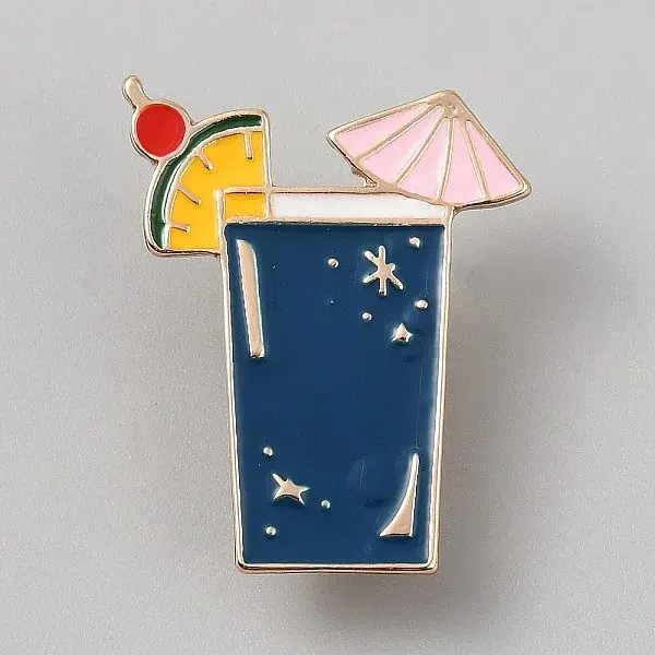 Drink Alloy Lapel Pin Backs for Backpack Clothes