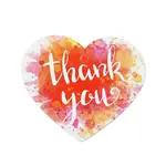 Coated Paper Thank You Greeting Card