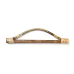 Wood & Rattan Woven Bag Handles