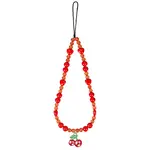 Cat Eye & Acrylic Beaded Mobile Straps