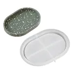 DIY Oval Storage Tray Silicone Molds