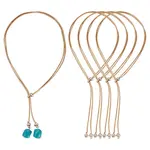 Waxed Polyester Cord Slider Necklace Making