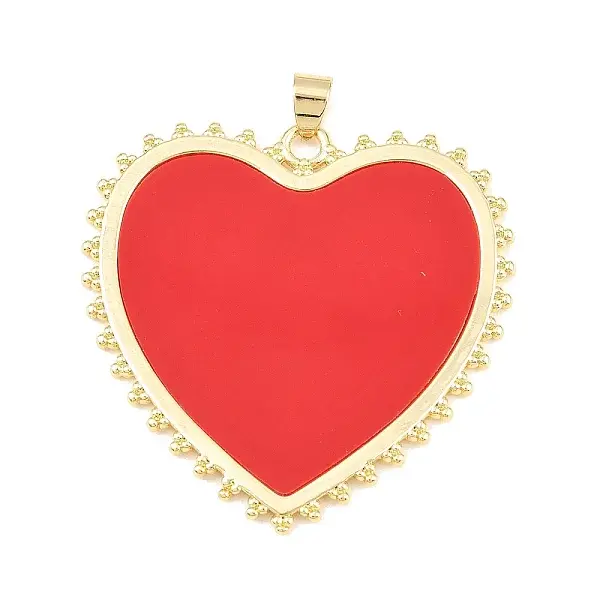 Brass Resin Pendants