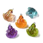 Luminous Transparent Resin Pendants