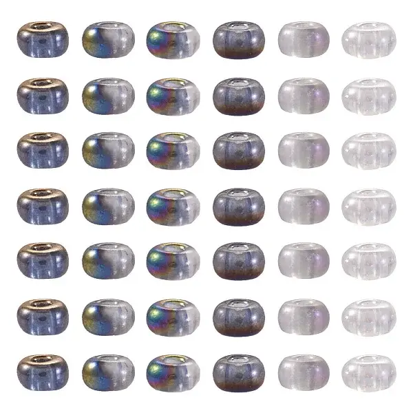 120g 6 Colors 8/0 Glass Seed Beads