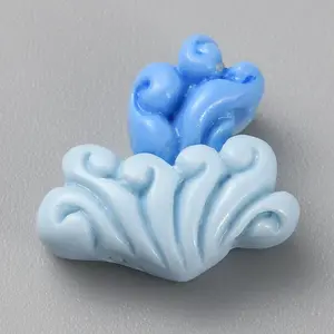 Ocean Theme Opaque Resin Cabochons