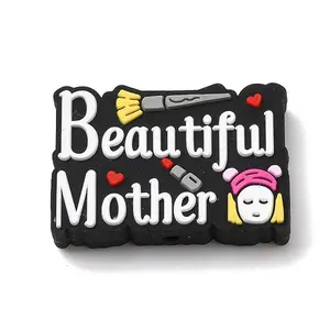 Mother's Day Silicone Focal Beads