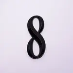 Plastic & PVC Number Sign Labels