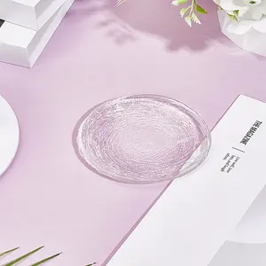 1Pc Round Glass Coaster