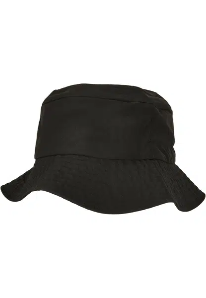 Čepice s elastickým nastavovacím bucketem černá