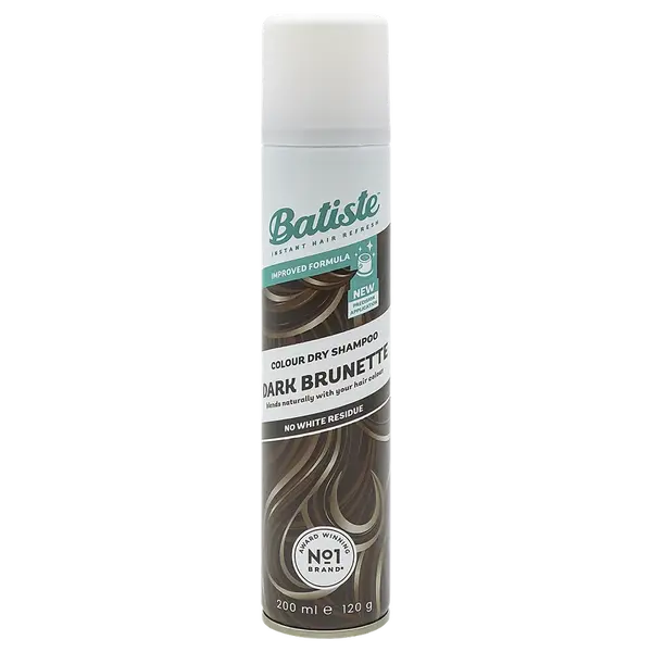 BATISTE Dark and Deep brown Suchý šampon 200 ml