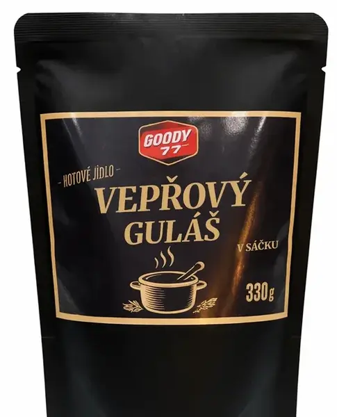 Goody 77 bravčový guláš vo vrecku 330 g