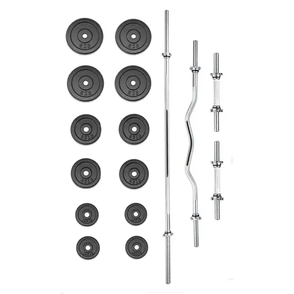 TRINFIT Činkový set PREMIUM XL kovový 60 kg
