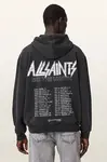 AllSaints  mikina s kapucňou pánska bavlnená CHROMIUM