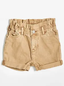 GAP Dětské khaki kraťasy mom - Holky