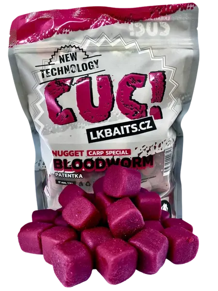 LK Baits CUC! Nugget Bloodworm 17 mm, 1kg