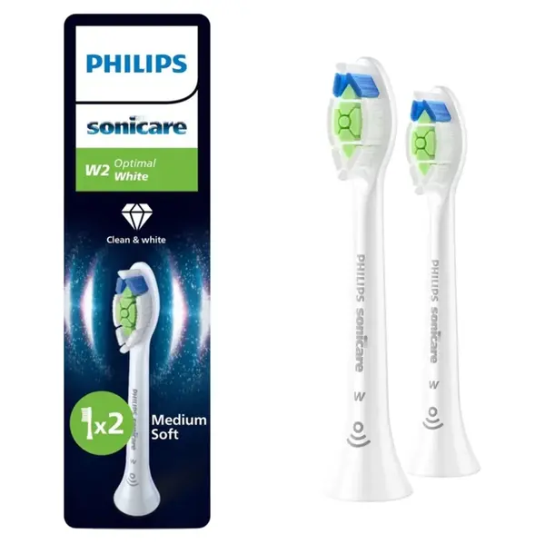 PHILIPS SONICARE HX6062/87 Optimal white náhradní hlavice 2 kusy
