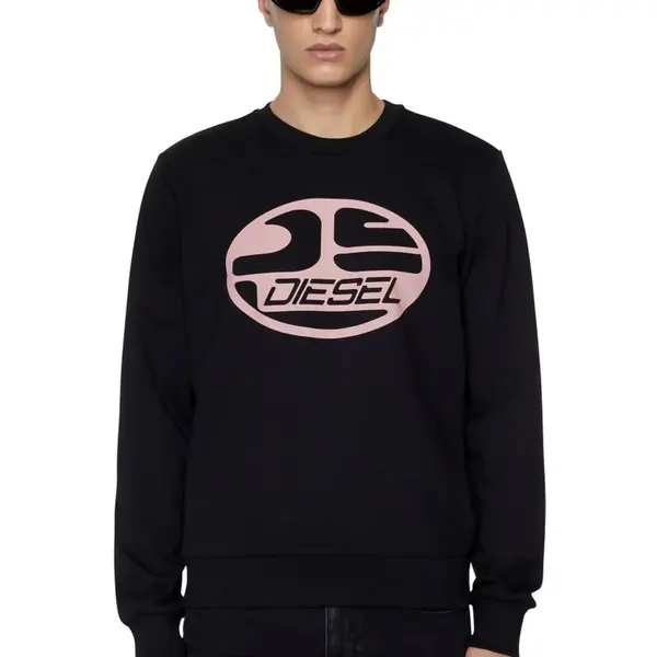 Diesel Sweatshirt - S-GINN-K26 SWEAT-SHIRT black