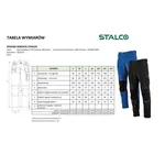 Kalhoty pracovní STINGER černé, L/52, STALCO