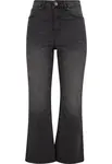 Urban Classics Džínsy  čierny denim