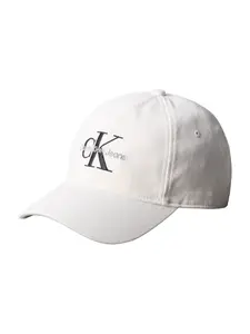 Calvin Klein Čiapka  sivá / čierna / biela