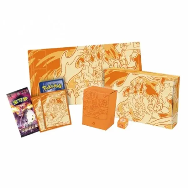 Pokémon karty Charizard Exclusive Gift Box - čínský