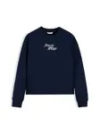 TOMMY HILFIGER Mikina  tmelová / námornícka modrá