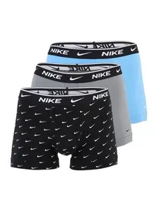 NIKE Underwear Boxerky  nebesky modrá / sivá / čierna / biela