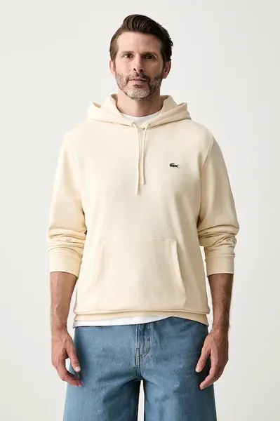 Lacoste mikina s kapucí pánská bavlněná