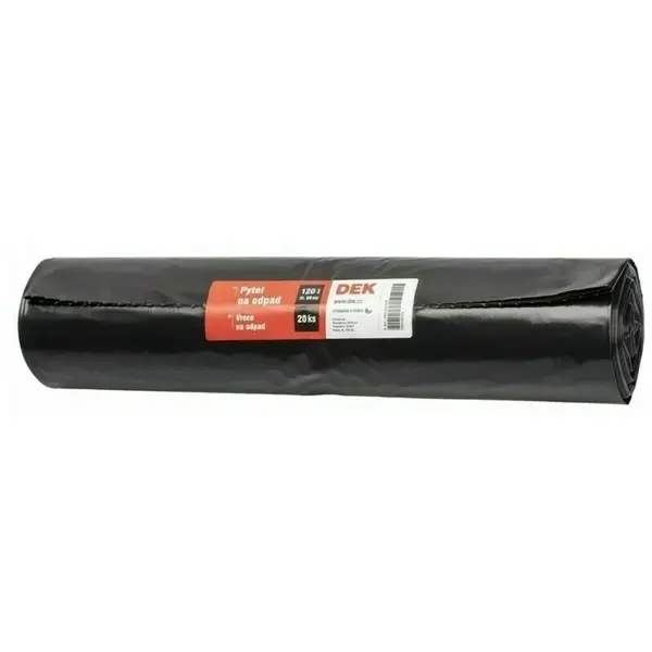 Vrecia na odpad DEK 120 l 60 µm 20 ks/bal