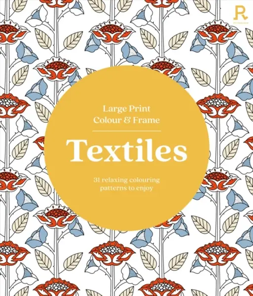 Large Print Colour & Frame - Textiles - Richardson Puzzles and Games
