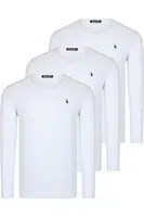 Pánské triko 3pack dewberry