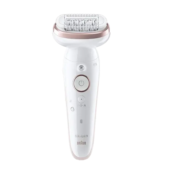BRAUN Silk·épil 9, Epilátor 9-000, Bílý/Růžový