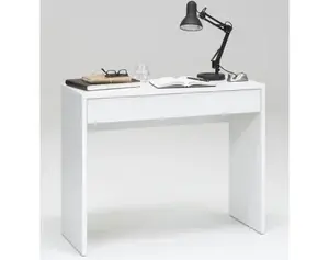 Psací/kosmetický stůl Checker, bílý