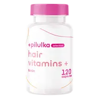 PILULKA SELECTION Vitamíny na vlasy Forte 120 tablet