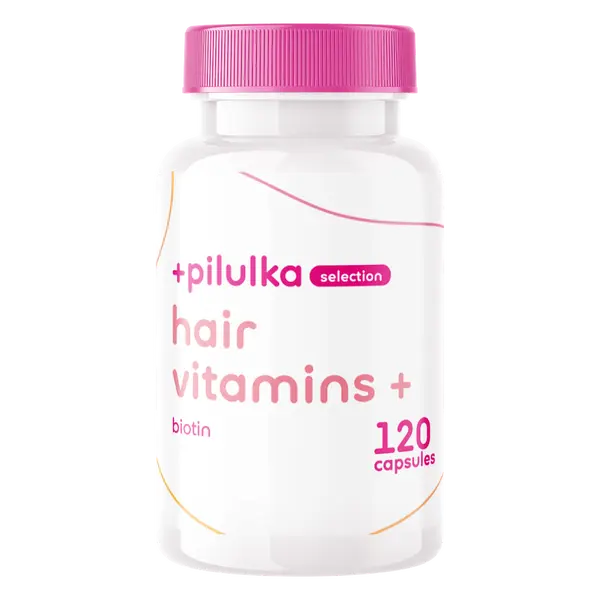 PILULKA SELECTION Vitamíny na vlasy Forte 120 tablet