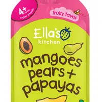 ELLA'S KITCHEN BIO Mango, hruška a papája 120 g
