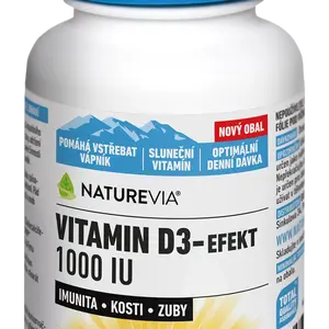 NATUREVIA Vitamin D3-efekt 1000 I.U. 90 tablet