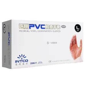 MELITRADE Rukavice vinylové nepudrované medical L 100 ks
